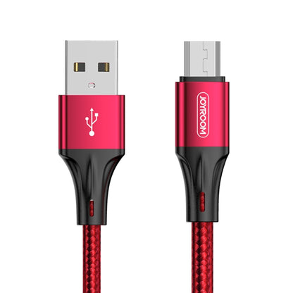 JOYROOM S-0230N1 N1 Series 0.2m 3A USB to Micro USB Data Sync Charge Cable(Red) - Micro USB Cable by JOYROOM | Online Shopping South Africa | PMC Jewellery