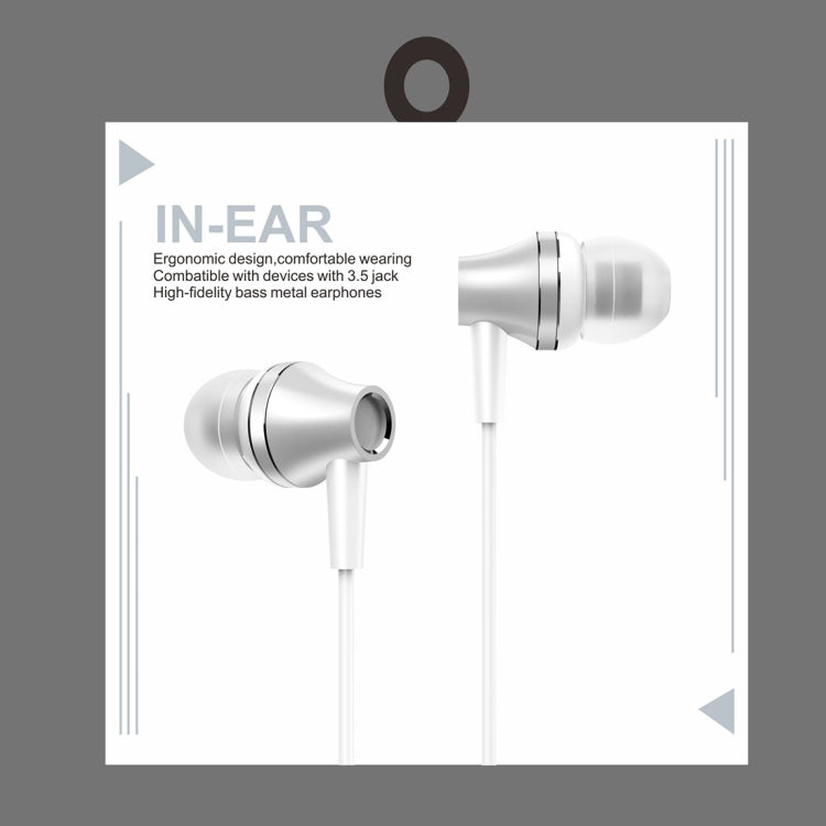 Galante G30 HIFI Sound Quality Metal Tone Tuning In-Ear Wired Earphone (White) - In Ear Wired Earphone by Galante | Online Shopping South Africa | PMC Jewellery