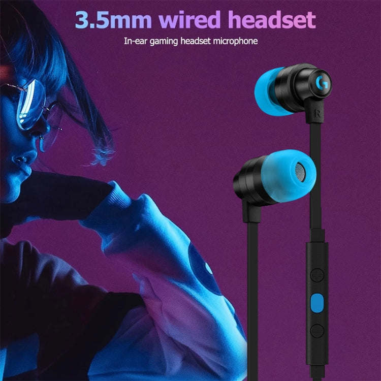 Logitech G333 In-ear Gaming Wired Earphone with Microphone, Standard Version(White) - free shipping - PMC TechLife - Order now!