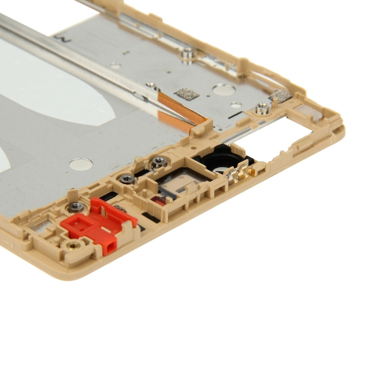 For Huawei P8 Front Housing LCD Frame Bezel Plate(Gold) - Full Housing Cover by PMC Jewellery | Online Shopping South Africa | PMC Jewellery