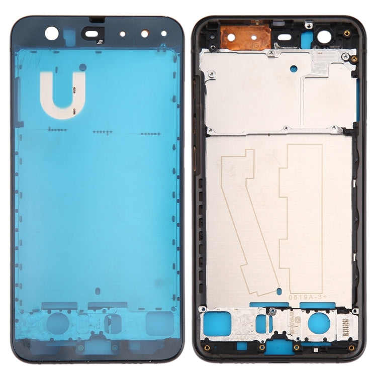 For Xiaomi Mi 6 Front Housing LCD Frame Bezel Plate(Black) - Frame Bezel Plate by PMC TechLife | Online Shopping South Africa | PMC TechLife
