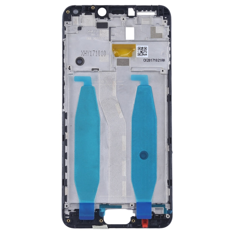 Front Housing LCD Frame Bezel Plate for Asus Zenfone 4 Max ZC554KL X00IS X00ID(Black) - Frame Bezel Plate by PMC TechLife | Online Shopping South Africa | PMC TechLife