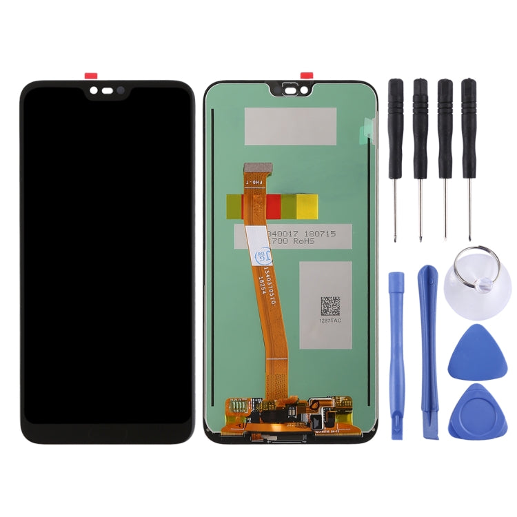 Original LCD Screen for Huawei Honor 10 with Digitizer Full Assembly, Supporting Fingerprint Identification (Black) - LCD Screen by PMC TechLife | Online Shopping South Africa | PMC TechLife