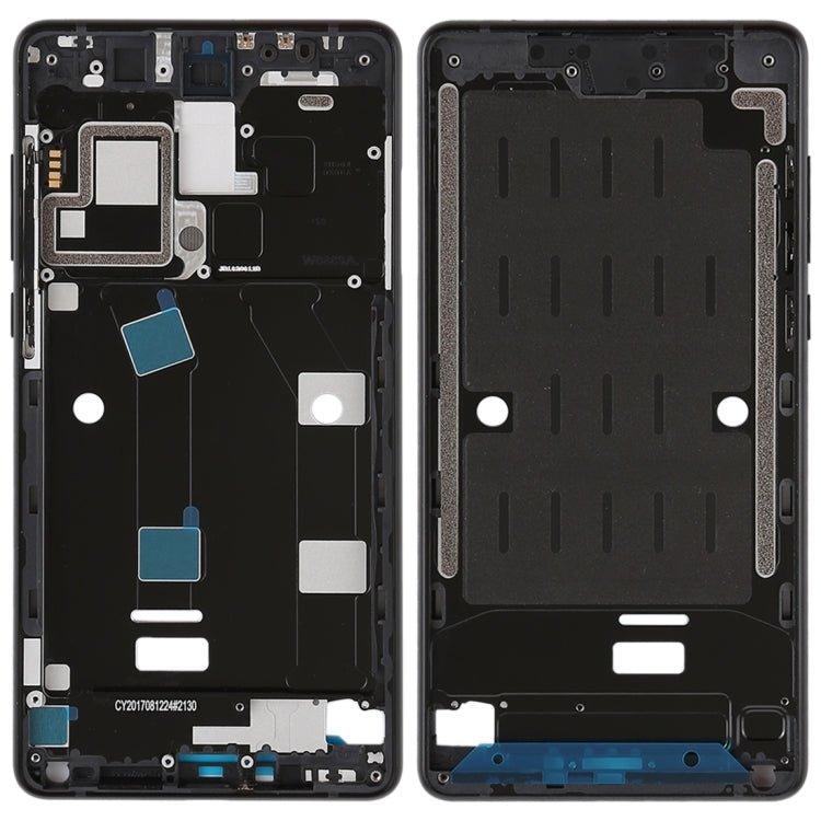 Middle Frame Bezel with Side Keys for Xiaomi Mi Mix2 (Black) - Frame Bezel Plate by PMC TechLife | Online Shopping South Africa | PMC TechLife