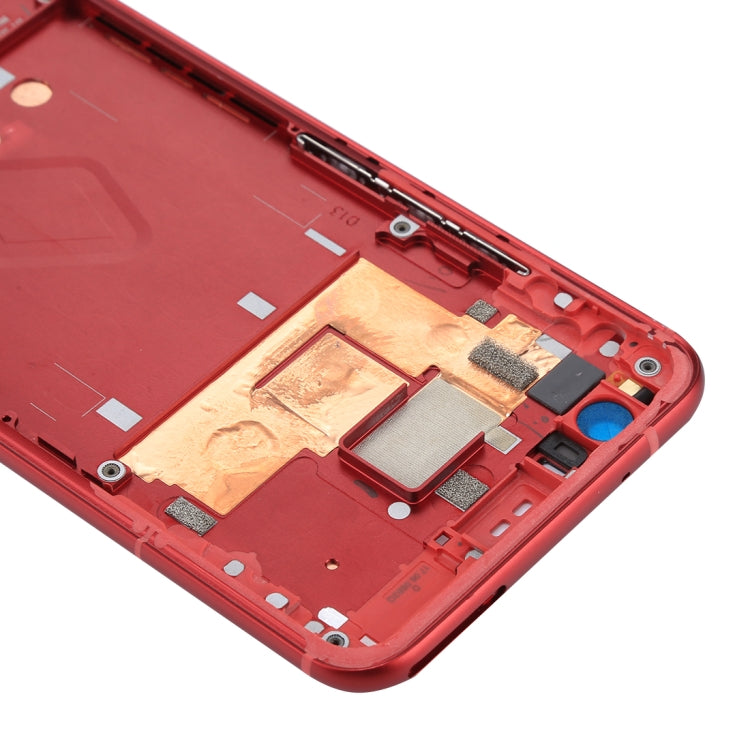 Front Housing LCD Frame Bezel Plate for HTC U11(Red) - Full Housing Cover by PMC Jewellery | Online Shopping South Africa | PMC Jewellery