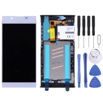 OEM LCD Screen for Sony Xperia L1 G3311 G3312 G3313 Digitizer Full Assembly with Frame(Silver) - LCD Screen by PMC Jewellery | Online Shopping South Africa | PMC Jewellery