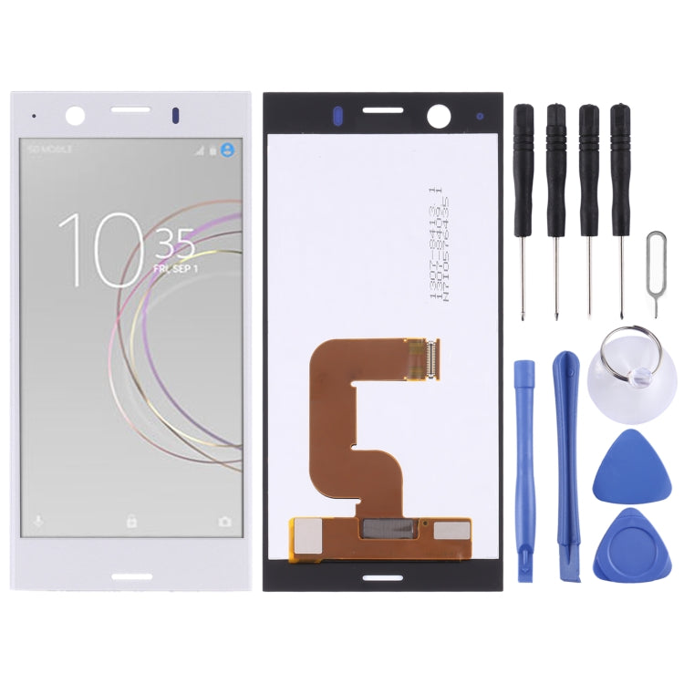 LCD Screen and Digitizer Full Assembly for Sony Xperia XZ1 Compact(Silver) - LCD Screen by PMC Jewellery | Online Shopping South Africa | PMC Jewellery