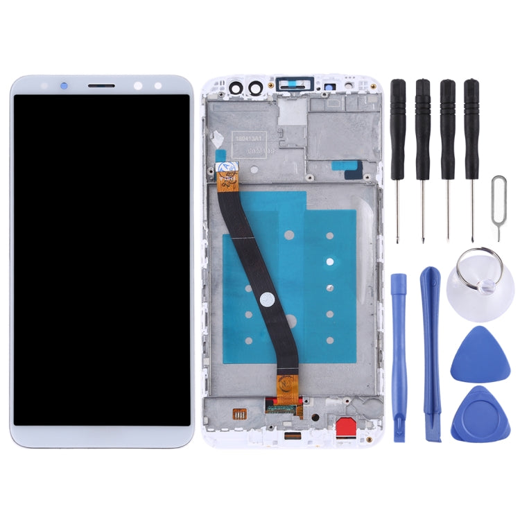 LCD Screen and Digitizer Full Assembly with Frame for Huawei Mate 10 Lite / Nova2i (Malaysia) / Maimang 6 (China) / Honor 9i (India) / G10(White) - LCD Screen by PMC Jewellery | Online Shopping South Africa | PMC Jewellery