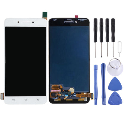 TFT LCD Screen For Vivo X6 with Digitizer Full Assembly(White) - LCD Screen by PMC Jewellery | Online Shopping South Africa | PMC Jewellery