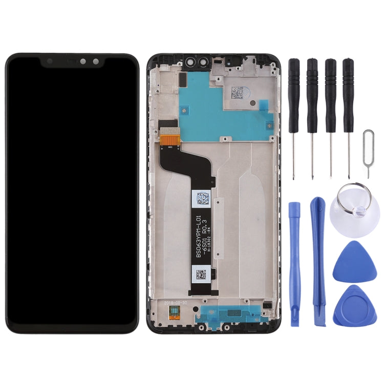 TFT LCD Screen for Xiaomi Redmi Note 6 Pro Digitizer Full Assembly with Frame(Black) - free shipping - PMC TechLife - Order now!