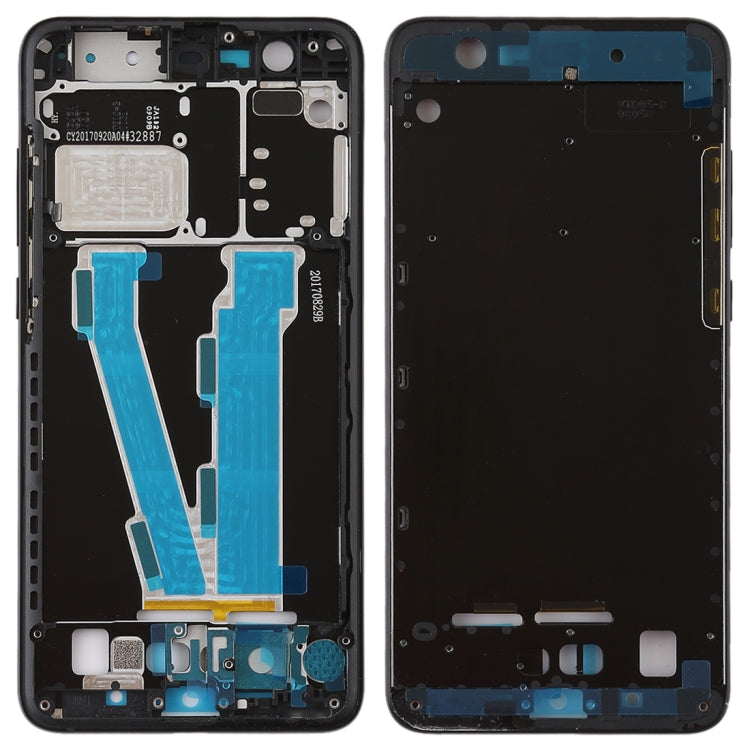 Middle Frame Bezel Plate with Side Keys for Xiaomi Note 3(Black) - Frame Bezel Plate by PMC TechLife | Online Shopping South Africa | PMC TechLife