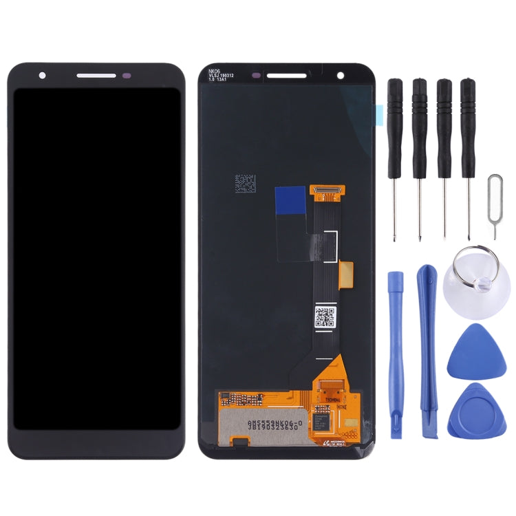 OEM LCD Screen for Google Pixel 3a with Digitizer Full Assembly (Black) - free shipping - PMC TechLife - Order now!