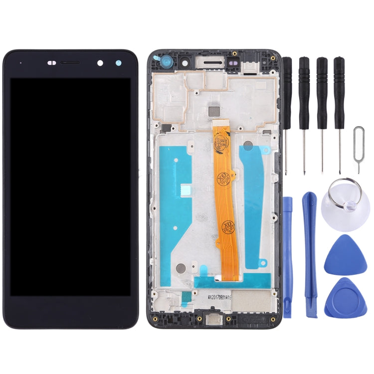 OEM LCD Screen for Huawei Y5 (2017) Digitizer Full Assembly with Frame (Black) - LCD Screen by PMC Jewellery | Online Shopping South Africa | PMC Jewellery