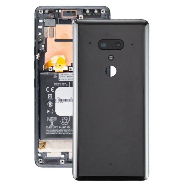 Battery Back Cover with Camera Lens for HTC U12+(Black) - Back Cover by PMC Jewellery | Online Shopping South Africa | PMC Jewellery