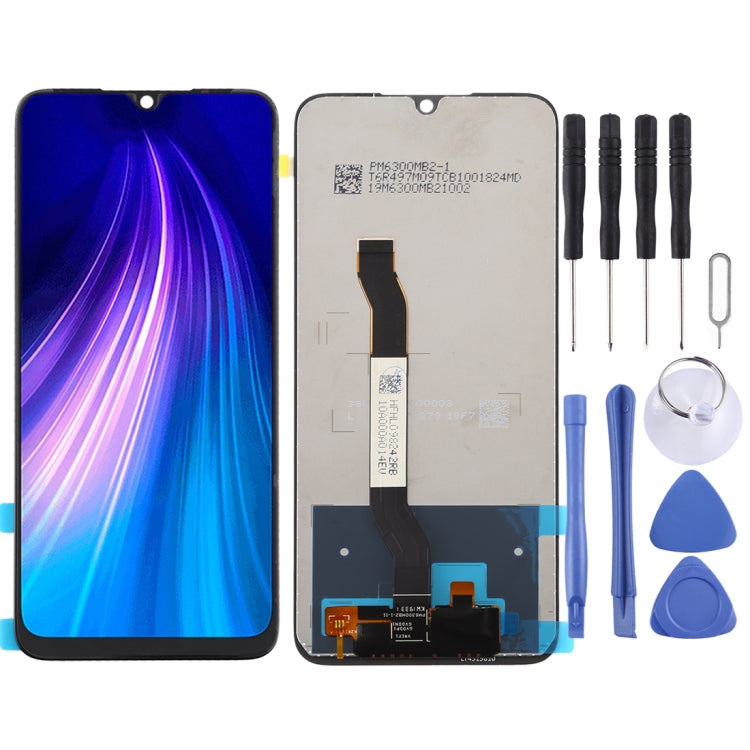 TFT LCD Screen for Xiaomi Redmi Note 8 with Digitizer Full Assembly(Black) - free shipping - PMC TechLife - Order now!