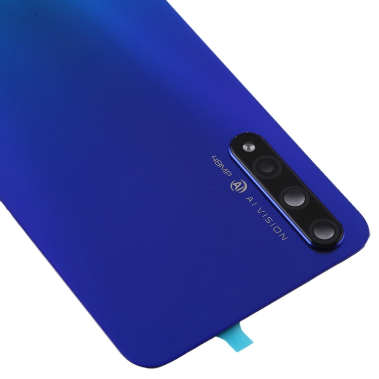 Battery Back Cover with Camera Lens for Huawei Honor 20S(Blue) - Back Cover by PMC TechLife | Online Shopping South Africa | PMC TechLife
