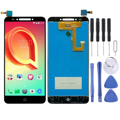 OEM LCD Screen for Alcatel A5 5085Y Digitizer Full Assembly with Fingerprint Button (Black) - LCD Screen by PMC Jewellery | Online Shopping South Africa | PMC Jewellery