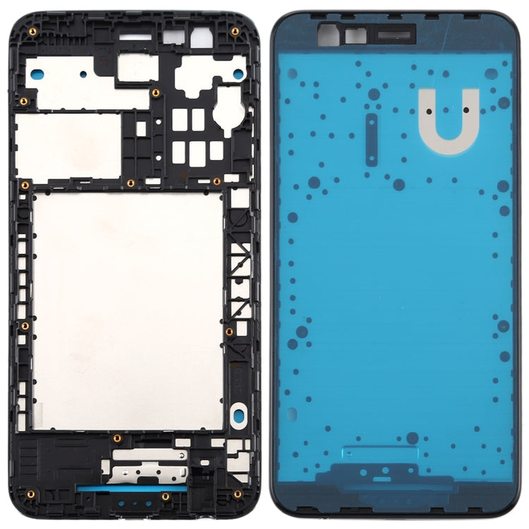 Front Housing LCD Frame Bezel Plate for LG K30 / K10 (2018) / X410 LMX410 LMX410TK (Black) - For LG by PMC TechLife | Online Shopping South Africa | PMC TechLife