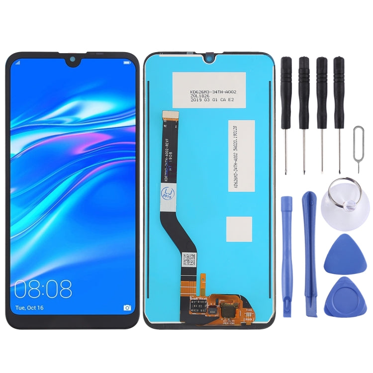 OEM LCD Screen for Huawei Y7 (2019) with Digitizer Full Assembly(Black) - free shipping - PMC TechLife - Order now!