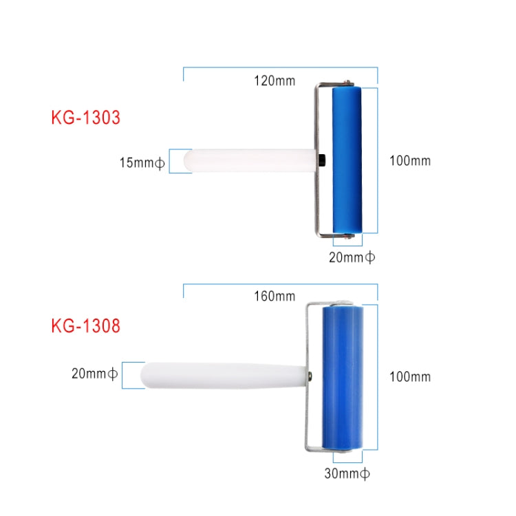 Kaisi 1303 Silicone Roller Tool Mobile Cell Phone Screen Protector Pasting Roller Wheel LCD OCA Polarizing Tools - Dust Remove Tool by Kaisi | Online Shopping South Africa | PMC Jewellery | Buy Now Pay Later Mobicred