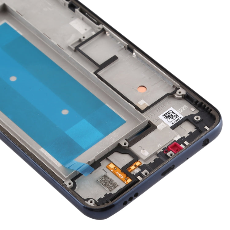 Front Housing LCD Frame Bezel Plate for LG K50 / K12 MAX / LMX520BMW / LMX520EMW(Single SIM Version)(Black) - For LG by PMC TechLife | Online Shopping South Africa | PMC TechLife
