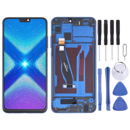 OEM LCD Screen for Huawei Honor 8X Digitizer Full Assembly with Frame(Blue) - LCD Screen by PMC Jewellery | Online Shopping South Africa | PMC Jewellery