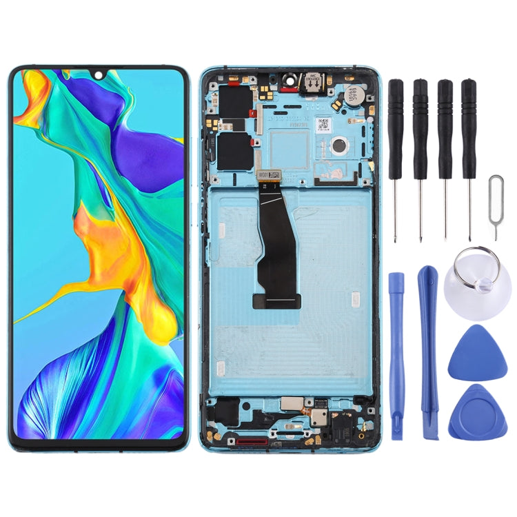 Original OLED LCD Screen for Huawei P30 Digitizer Full Assembly with Frame(Twilight) - free shipping - PMC TechLife - Order now!