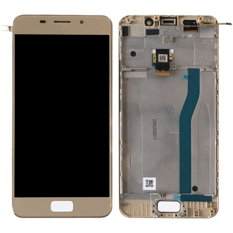 OEM LCD Screen for ASUS Zenfone 3S Max ZC521TL X00GD Digitizer Full Assembly with Frame（Gold) - LCD Screen by PMC Jewellery | Online Shopping South Africa | PMC Jewellery