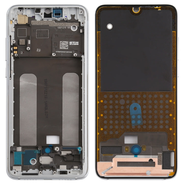 Front Housing LCD Frame Bezel Plate for Xiaomi Mi CC9 / 9 Lite(Silver) - free shipping - PMC TechLife - Order now!