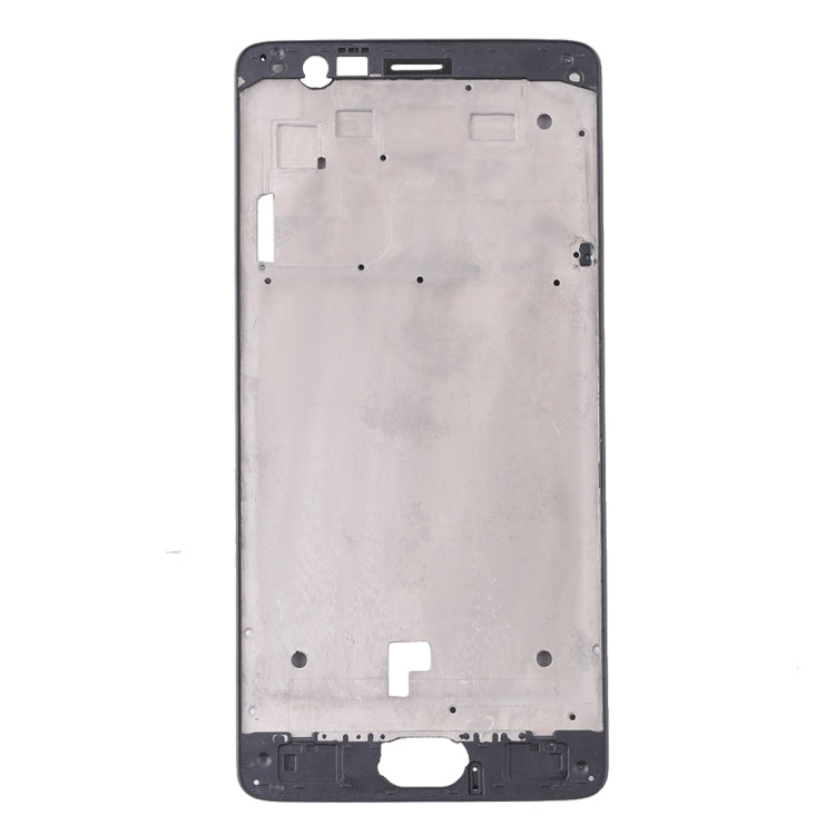 For OnePlus 3 / 3T / A3003 / A3000 / A3100 Front Housing LCD Frame Bezel Plate (Black) - Frame Bezel Plate by PMC TechLife | Online Shopping South Africa | PMC TechLife