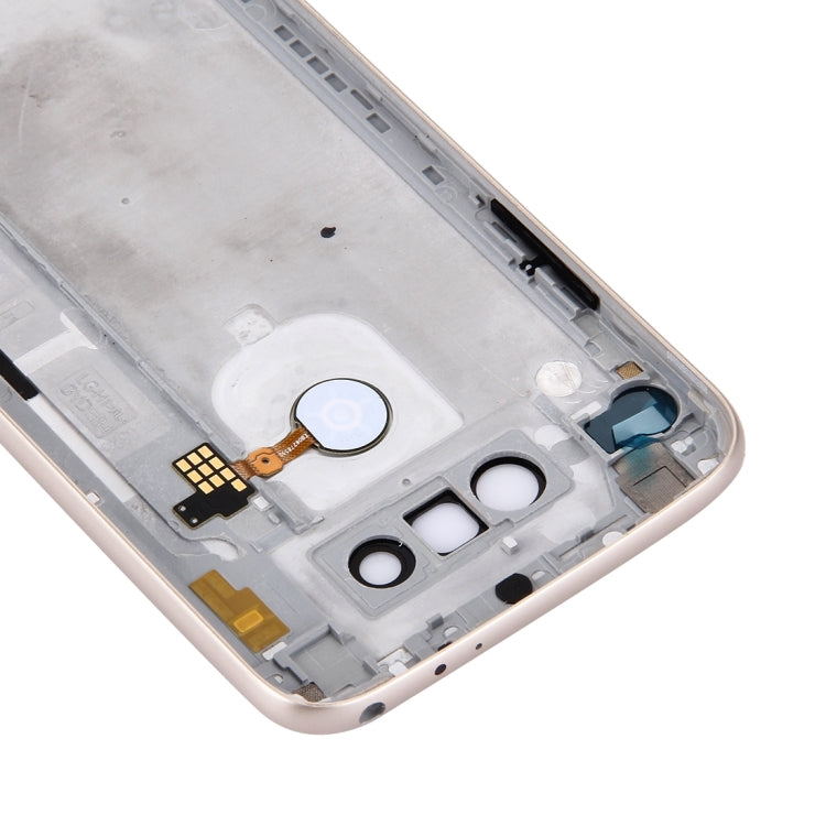 Metal Back Cover with Back Camera Lens & Fingerprint Button for LG G5(Gold) - For LG by PMC TechLife | Online Shopping South Africa | PMC TechLife