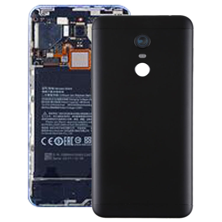 Back Cover with Camera Lens & Side Keys for Xiaomi Redmi 5 Plus(Black) - Back Cover by PMC TechLife | Online Shopping South Africa | PMC TechLife