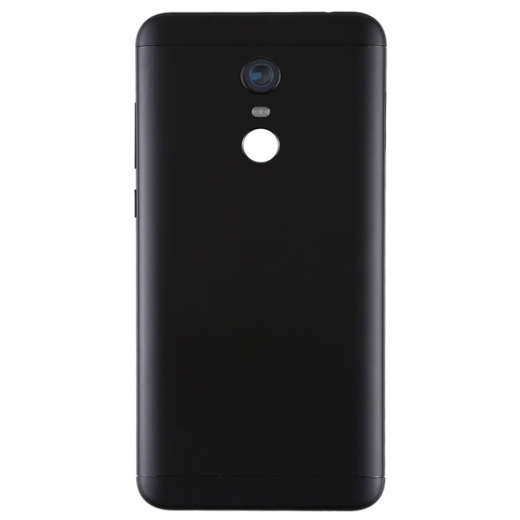 Back Cover with Camera Lens & Side Keys for Xiaomi Redmi 5 Plus(Black) - Back Cover by PMC TechLife | Online Shopping South Africa | PMC TechLife