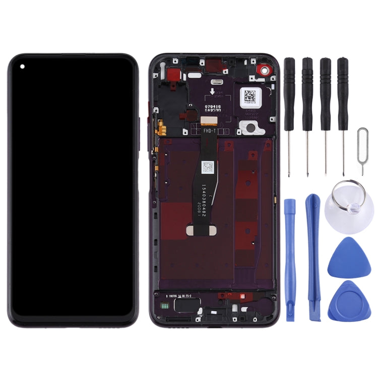OEM LCD Screen for Huawei Honor 20 Pro Digitizer Full Assembly with Frame(Black) - LCD Screen by PMC TechLife | Online Shopping South Africa | PMC TechLife
