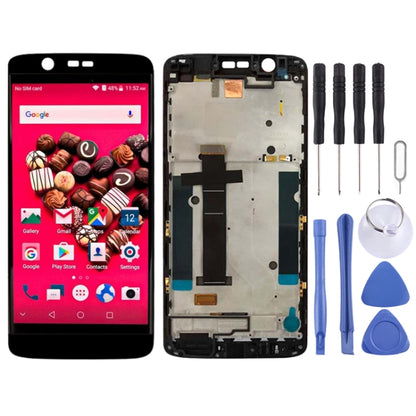 OEM LCD Screen for ZTE Axon 7 Mini / B2017 / B2017G Digitizer Full Assembly with Frame（Black) - For ZTE by PMC Jewellery | Online Shopping South Africa | PMC Jewellery