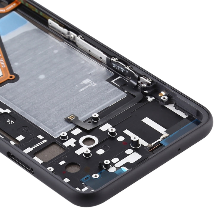 LCD Screen and Digitizer Full Assembly with Frame for Google Pixel 4XL (Black) - free shipping - PMC TechLife - Order now!