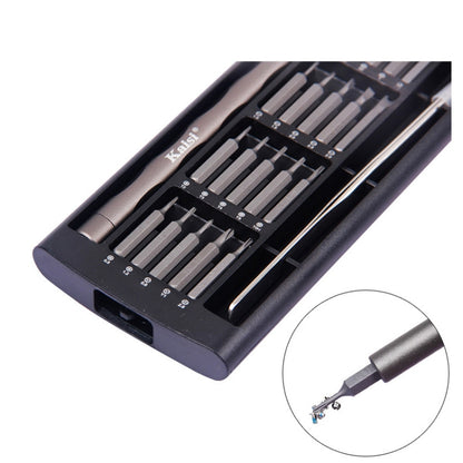 Kaisi K-3022B 22 in1 High Precision Screwdriver Set Magnetic Screwdriver Bits - Screwdriver Set by Kaisi | Online Shopping South Africa | PMC Jewellery | Buy Now Pay Later Mobicred