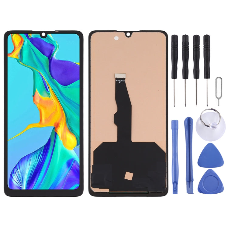 TFT Material LCD Screen and Digitizer Full Assembly (Not Supporting Fingerprint Identification) for Huawei P30 - free shipping - PMC TechLife - Order now!