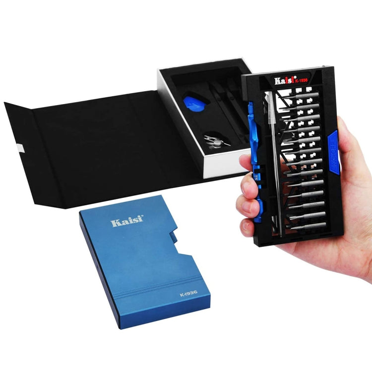 Kaisi K-1936 36 in 1 Precision Screwdriver Set Electronic Repair Tool Kit - free shipping - PMC TechLife - Order now!