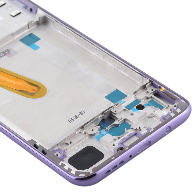 Original Middle Frame Bezel Plate for Xiaomi Redmi 10X 5G / Redmi 10X Pro 5G(Purple) - LCD Related Parts by PMC TechLife | Online Shopping South Africa | PMC TechLife