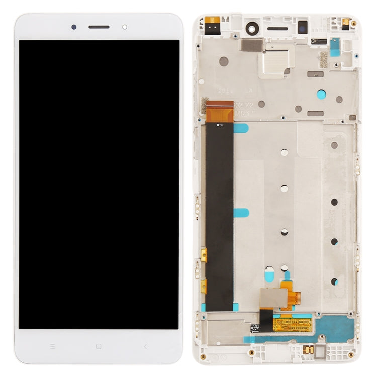 TFT LCD Screen for Xiaomi Redmi Note 4 Digitizer Full Assembly with Frame(White) - LCD Screen by PMC Jewellery | Online Shopping South Africa | PMC Jewellery