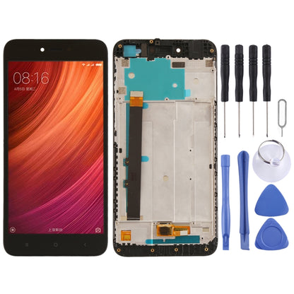 TFT LCD Screen for Xiaomi Redmi Note 5A Digitizer Full Assembly with Frame(Black) - LCD Screen by PMC Jewellery | Online Shopping South Africa | PMC Jewellery