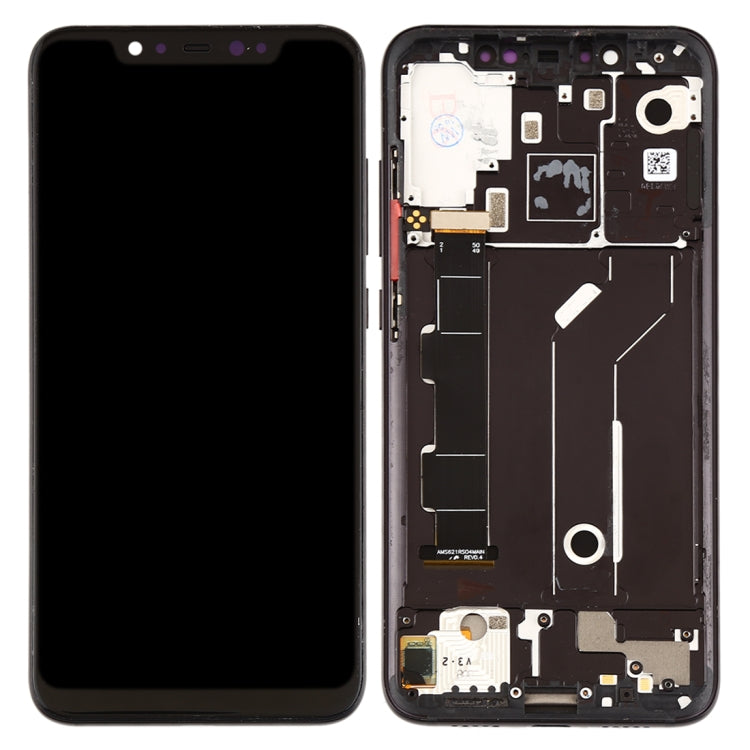 LCD Screen and Digitizer Full Assembly with Frame & Side Keys for Xiaomi Mi 8(Black) - LCD Screen by PMC Jewellery | Online Shopping South Africa | PMC Jewellery