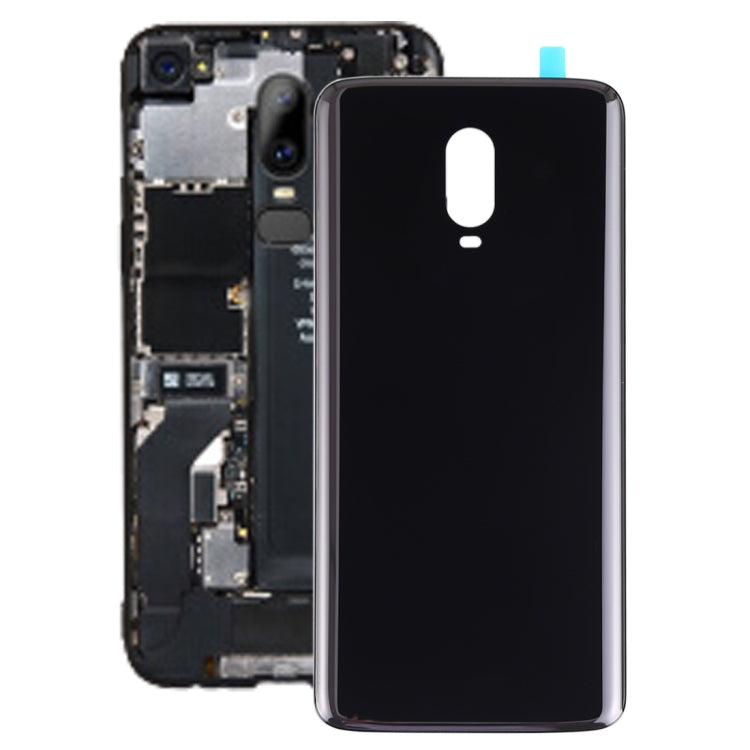 For OnePlus 6T Original Battery Back Cover (Black) - Back Cover by PMC TechLife | Online Shopping South Africa | PMC TechLife