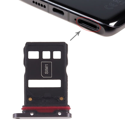 SIM Card Tray + NM Card Tray for Huawei P30 Pro(Black) - Card Socket by PMC Jewellery | Online Shopping South Africa | PMC Jewellery