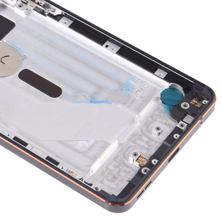 Battery Back Cover with Camera Lens & Side Keys & Fingerprint Sensor for Nokia 6.1 / 6 (2018) / 6 (2nd Gen)(Black) - Back Cover by PMC TechLife | Online Shopping South Africa | PMC TechLife | Buy Now Pay Later Mobicred