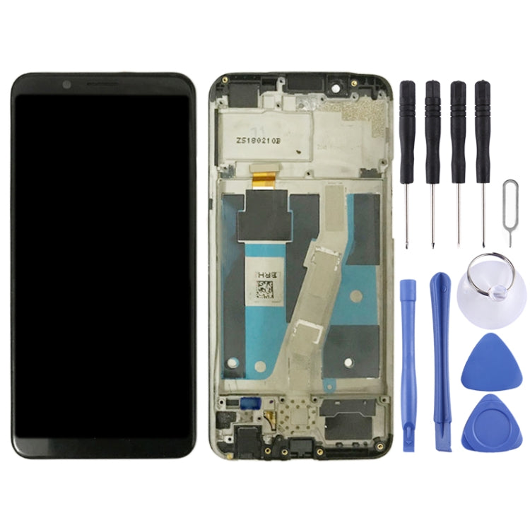 TFT LCD Screen for OPPO A83 Digitizer Full Assembly with Frame (Black) - free shipping - PMC TechLife - Order now!
