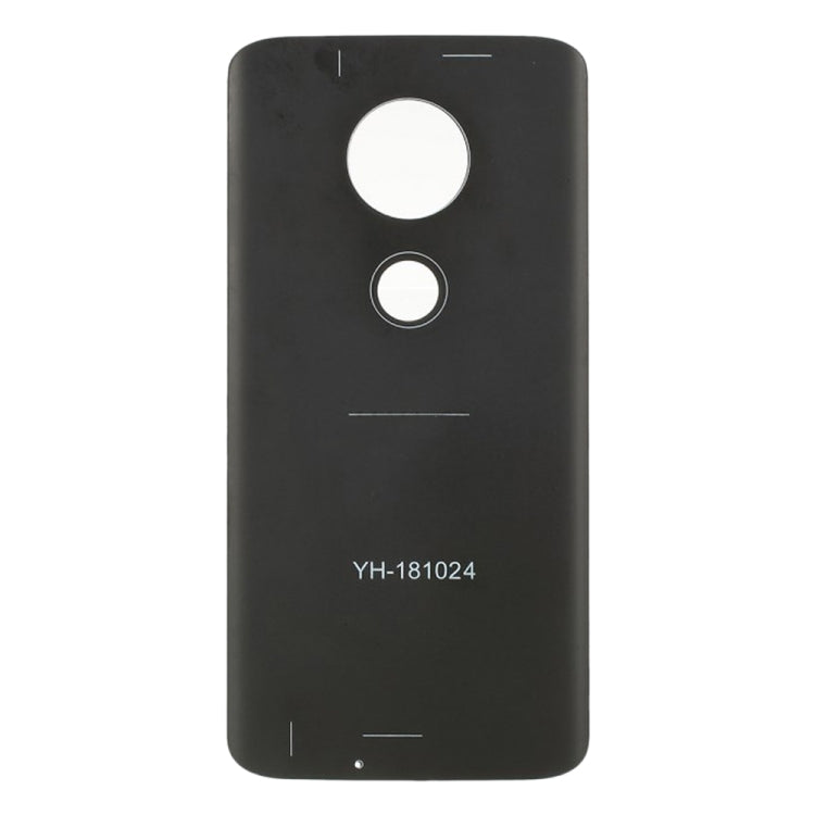 Battery Back Cover for Motorola Moto G7 (Black) - Back Cover by PMC TechLife | Online Shopping South Africa | PMC TechLife