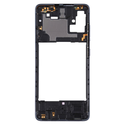 For Samsung Galaxy A51  Middle Frame Bezel Plate (Black) - Frame Bezel Plate by PMC Jewellery | Online Shopping South Africa | PMC Jewellery