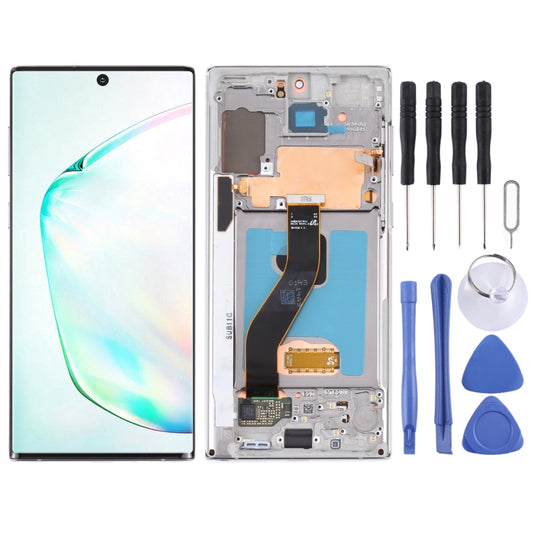 Original LCD Screen for Samsung Galaxy Note10 4G/Note10 5G SM-N971/N970 Digitizer Full Assembly With Frame (Grey) - LCD Screen by PMC Jewellery | Online Shopping South Africa | PMC Jewellery